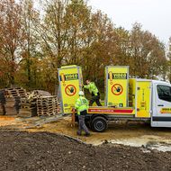 Einsatz im Baustoffhandel: Kameratürme bieten bedarfsorientierten Schutz 