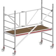 Hymer-Leichtmetallbau: Praktische Klappgerüste mit Fahrfunktion