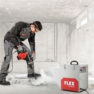 FLEX Elektrowerkzeuge: Neuer transportabler Bauluftreiniger