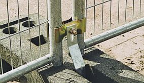 Heras: Bauzäune richtig sichern