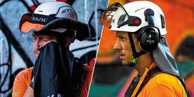 Hitzeschutz für Helme