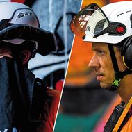 Hitzeschutz für Helme