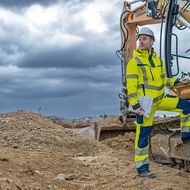 Premiere für neue Warnschutzbekleidung