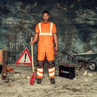 Würth MODYF: Professionelle Warnschutzkleidung für den Bau