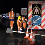 Sichtbar auf der Baustelle