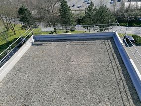 Flexibilität für Arbeiten auf dem Flachdach