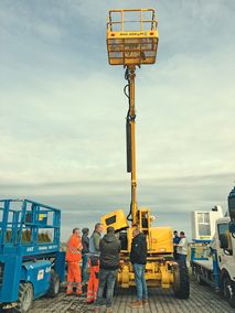 Kunze: Bedienerschulung für Railroad-Arbeitsbühnen