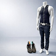 DITF Textiles Klimatisierungssystem in Workwear