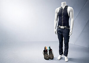 DITF Textiles Klimatisierungssystem in Workwear