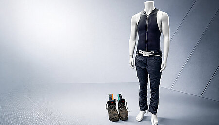 DITF Textiles Klimatisierungssystem in Workwear