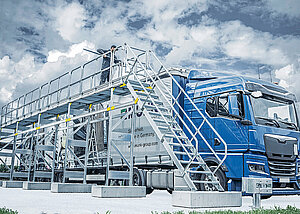 Eisfrei durch den Winter: Nutzfahrzeuge von Schnee und Eis befreien