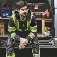 »HiVis«-Elemente für mehr Sichtbarkeit am Arbeitsplatz