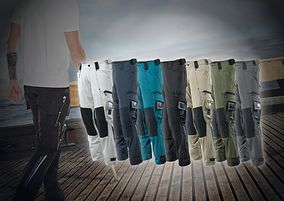 Arbeitshosen: Bequeme Leichtgewichte aus Stretch