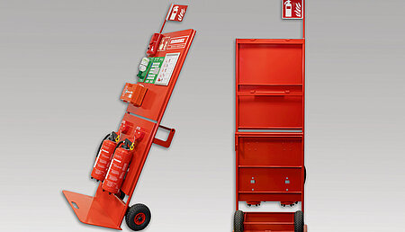 Produktportfolio um mobile Brandschutzstation erweitert