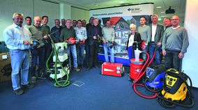 BG BAU: Azubis mit staubarmer Technik vertraut machen