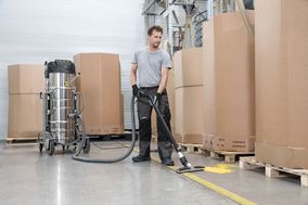 Kärcher: Leistungsstarke Industriesauger