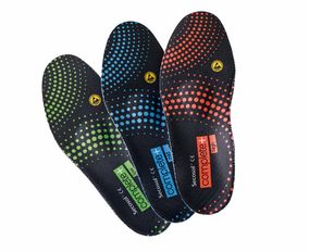 Hartmann: Umfangreiches Einlagensystem für Sicherheitsschuhe