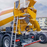 Liebherr-Mischtechnik: Sicherheit beim Fahrmischer