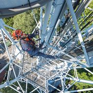 CLIMBING TECHNOLOGY: Arbeit am Mast setzt die richtige PSA voraus