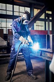 Paul H. Kübler: Schutzkleidung speziell für Schweißerarbeiten 