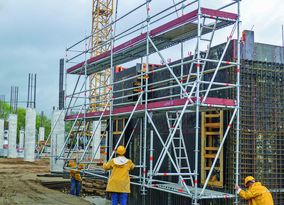 Layher: Mit sicheren und flexiblen System-gerüstlösungen zur »Bau«