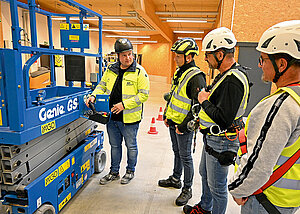 Ausbildung zum IPAF-Trainer auf dem &raquo;Campus M&laquo;