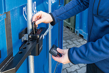 Professionelle Absicherung von Containern