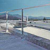 Sicher arbeiten auf dem Dach