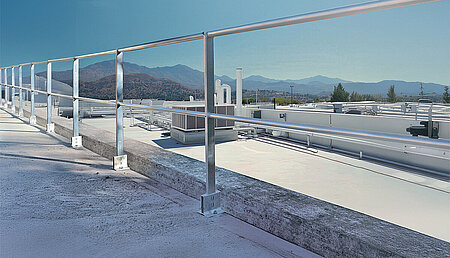 Sicher arbeiten auf dem Dach