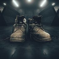 Sicherheitsstiefel mit Fersendämpfung und Fußklimatechnologie