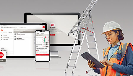 &raquo;Hailo Inspect&laquo; erleichtert die Leiterpr&uuml;fung