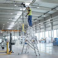Günzburger Steigtechnik: Neue TRBS-konforme Mehrzweckleiter