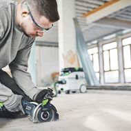 Festool: Kabellos trennen, staubarm arbeiten
