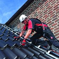 ABS Safety: Sicherheits- dachhaken mit Blitzschutzanbindung