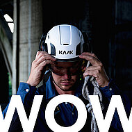 KASK spa Kopfschutz mit »Wow«-Effekt