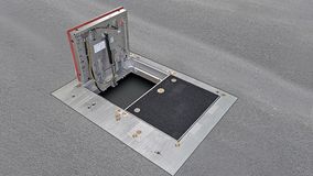 Rutschfeste Beschichtung für Schachtabdeckungen