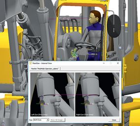 HUMAN SOLUTIONS: Für gute Sicht in der Fahrerkabine sorgen