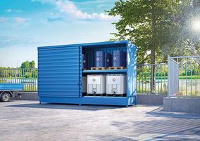 Sichere Lagerung von Gefahrstoffen