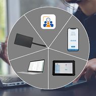 Ortsunabhängige Arbeitszeiterfassung