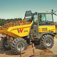 Wacker Neuson: »Dual View«-Dumper mit freier Sicht in jede Richtung