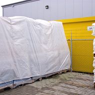 Seilflechter: Transportgut vor Wind und Wetter schützen