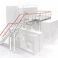 Sichere Zugänge und kollektive Absturzsicherung