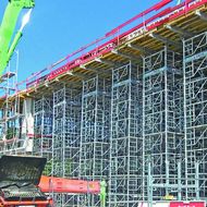 MEVA: Traggerüst überzeugt im Großformat