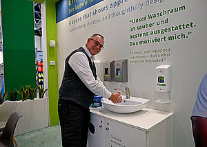 Innovation bei der H&auml;ndereinigung