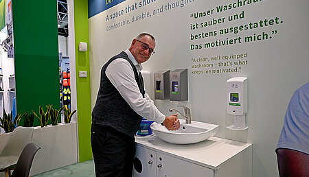 Innovation bei der H&auml;ndereinigung