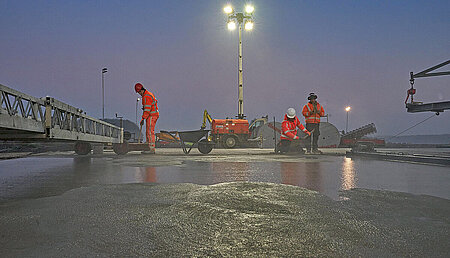 Reibungslose Abl&auml;ufe auf winterlichen Baustellen sicherstellen
