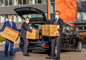 BG BAU startet Verteilung in den Unternehmen