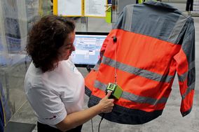 diemietwaesche: Messgerät für Kontrolle von Warnschutz