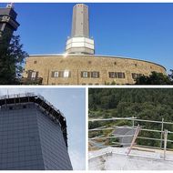 Sicher arbeiten in 70 Meter Höhe