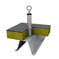 ABS Safety: Anschlagpunkt für Trapezblech schont den Dachaufbau